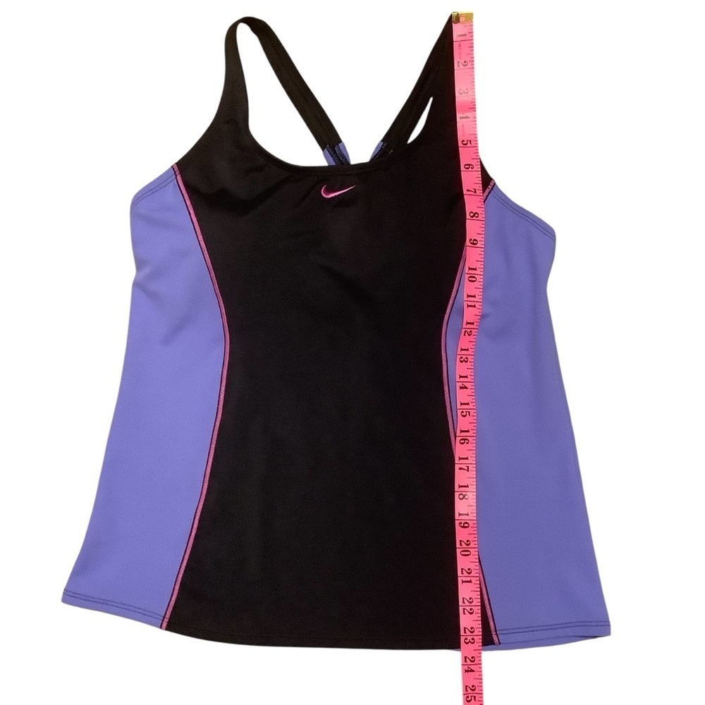 NIKE COLOUR SURGE POWERBACK TANKINI TOP/ Size L - Picture 10 of 12